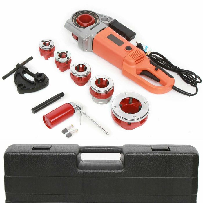 Maquina de fazer roscas eletrica tarraxa rosquear maquina tarracha