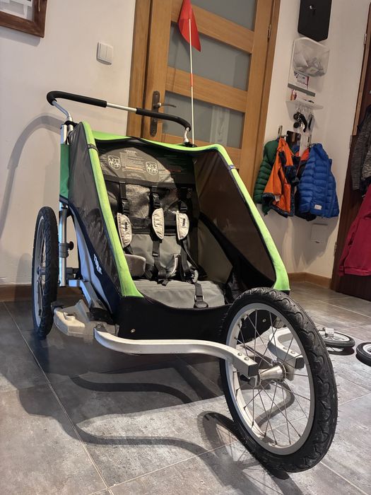 Wozek Thule 3w1 -> spacerowka, jogger, przyczepka