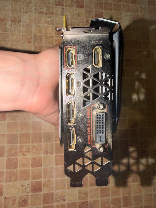 Видекарта aorua gtx 1080