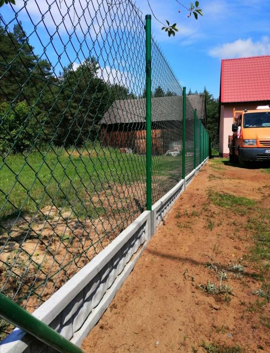 Ogrodzenie siatka panel montaż