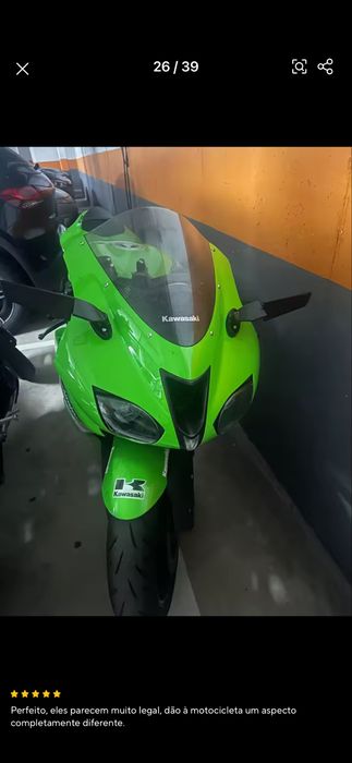 Espelho retrovisor universal para carenadas