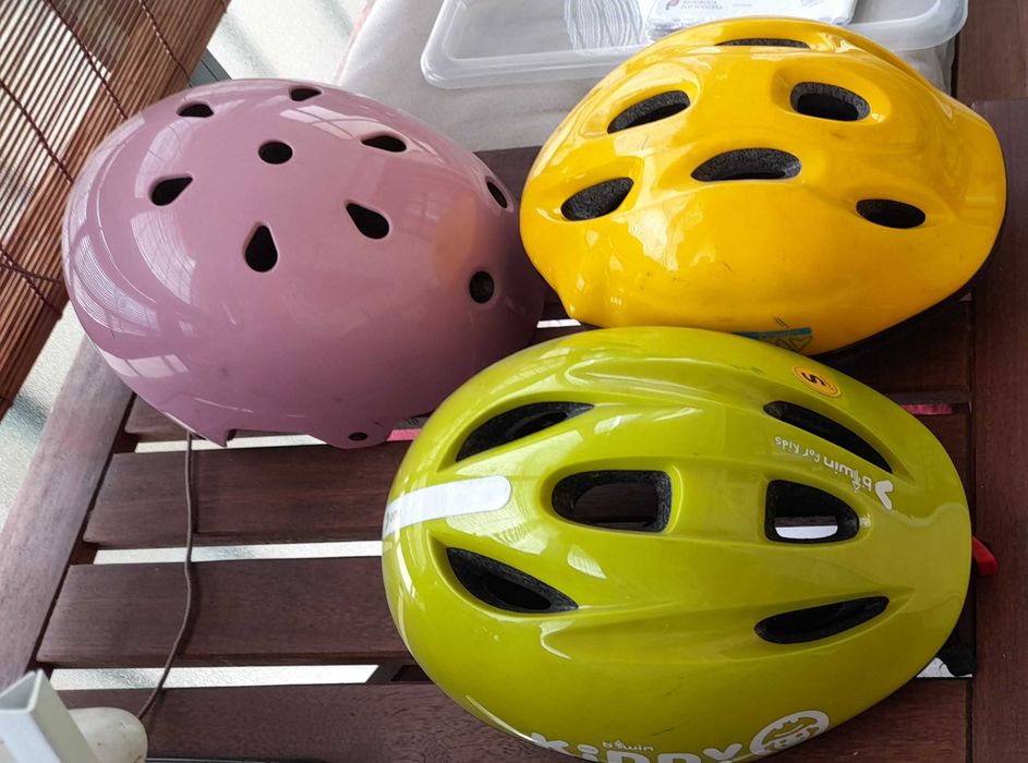 Capacetes bicicleta criança