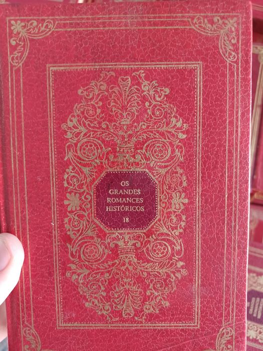 Coleção de livros “Os grandes romances históricos” de Fenimore Cooper