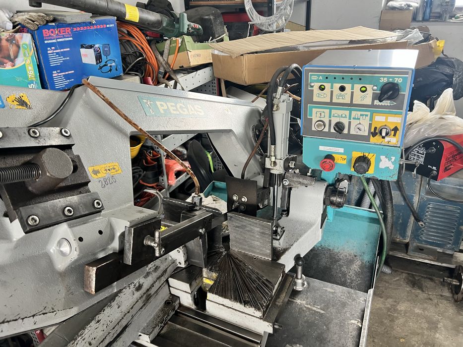 Pila tasmowa Pegas Gonda 235 Hydrauliczna Półautomatyczna