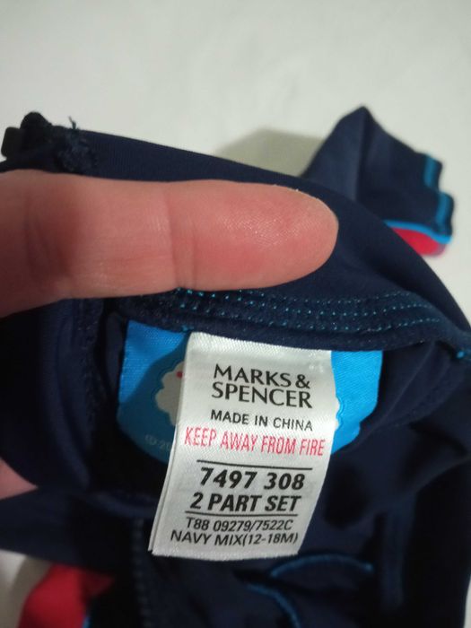 Купальный солнцезащитный комплект на ребенка 1-2 года
MARKS & SPENCER
