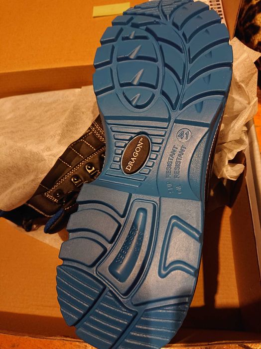 Черевики робочі  шкіряні REIS DRAGON BCTITAN_BLUE 41
