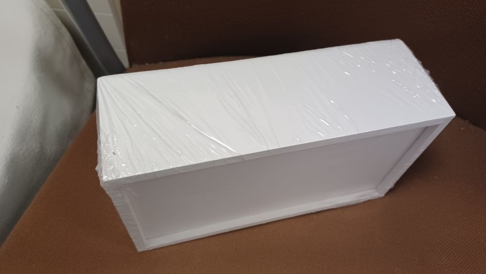 Relaxdays Pudełko na chusteczki bambusowe, pudełko na chusteczki