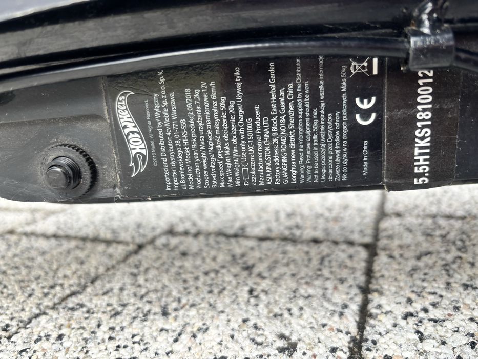 Hulajnoga Hot Wheels HT-KS-5.5