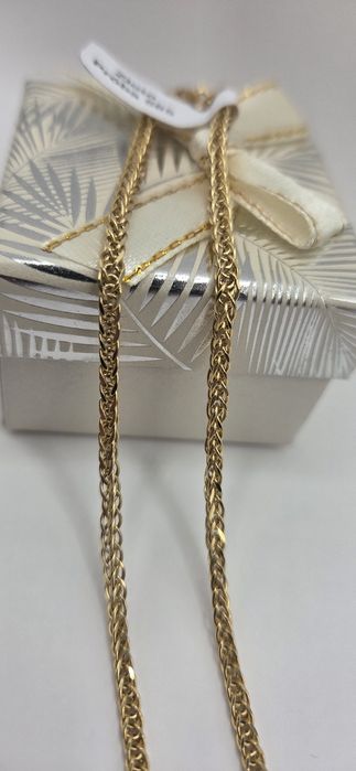 Nowy łańcuszek zloty "Lisi ogon " pr 585 14K