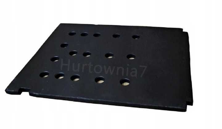 Ruszt DO WKŁADU dziurkowany FRANCO BELGE żeliwny kominkowy