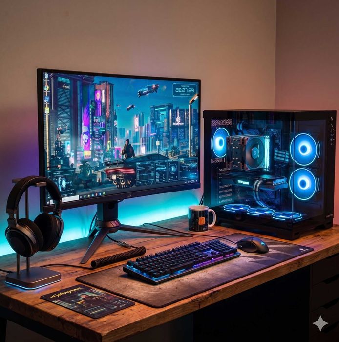 Komputer Gamingowy | 16GB DDR5 | RX 9070 GRE 12GB | 1TB | NOWY