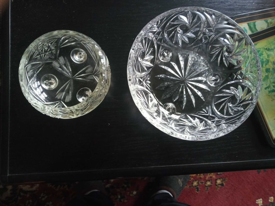 Salaterki szklane-PRL