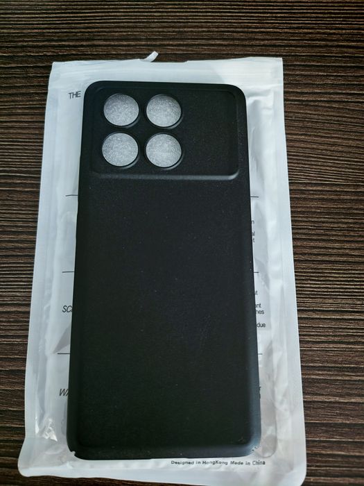 Etui cienkie do Xiaomi Poco X6 PRO. Czarne.