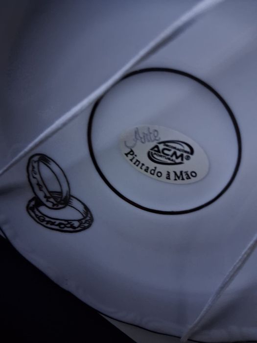 Chávenas bodas de prata