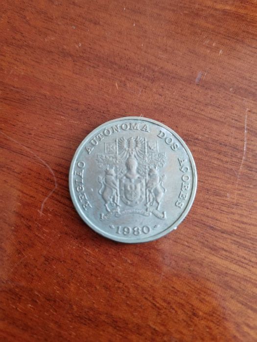 Moeda Regional dos Açores - 25 Escudos de 1980