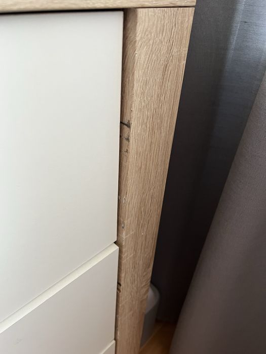 Zestaw szafa + komoda