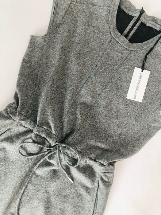 Calvin Klein Jeans sukienka damska roz S szara nowa