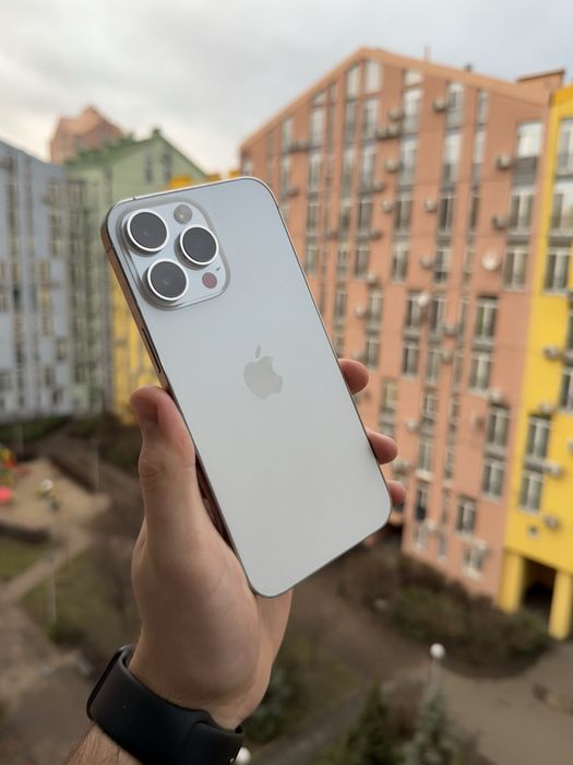 Физ сим 95% Аккум Идеал iPhone 14 Pro Max 256Gb Silver Айфон про мах