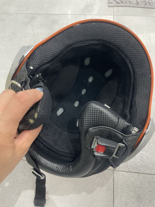Kask caberg pomaranczowy M 57