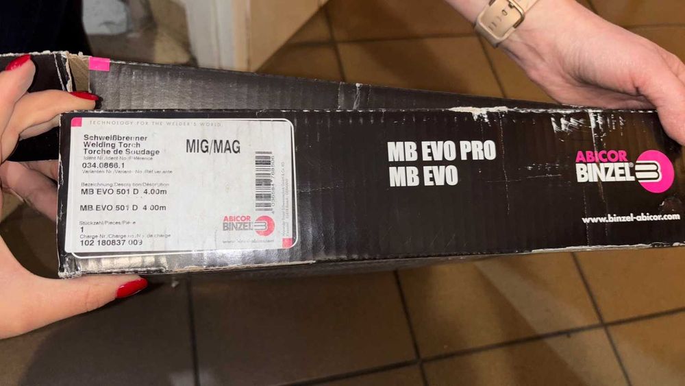 Uchwyt spawalniczy MB EVO PRO 501 D – 4m