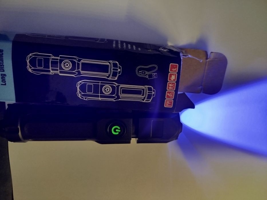 Nowa lamka UV 395 ładowana USB