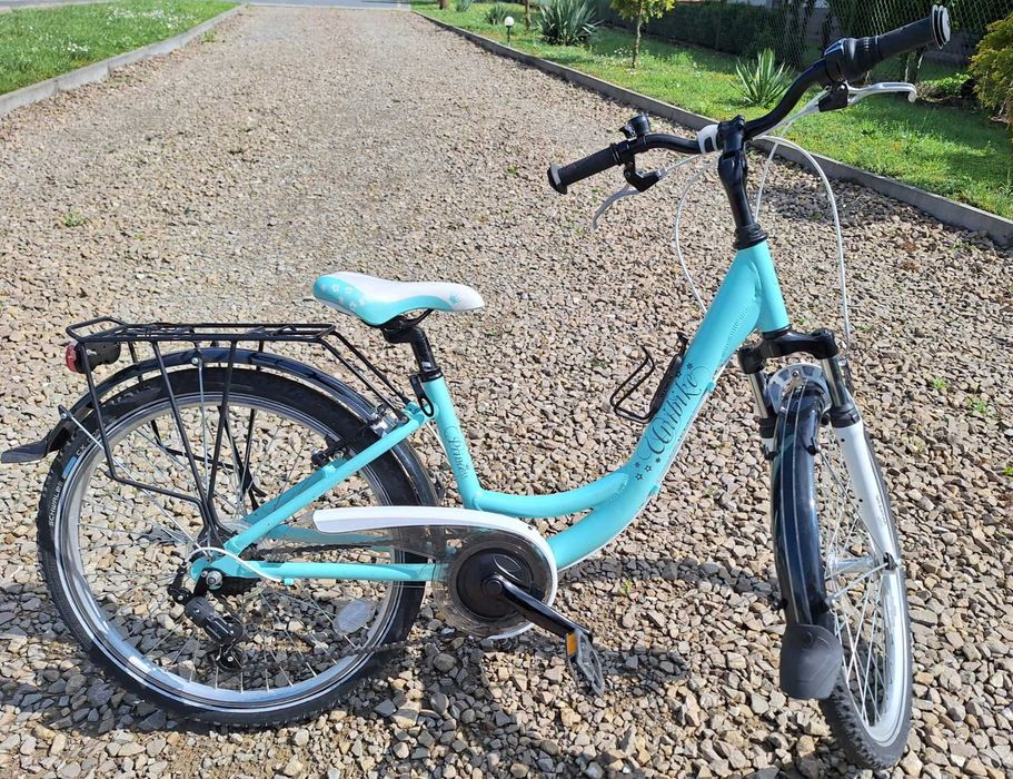 Rower Unibike Princess 24 turkusowy