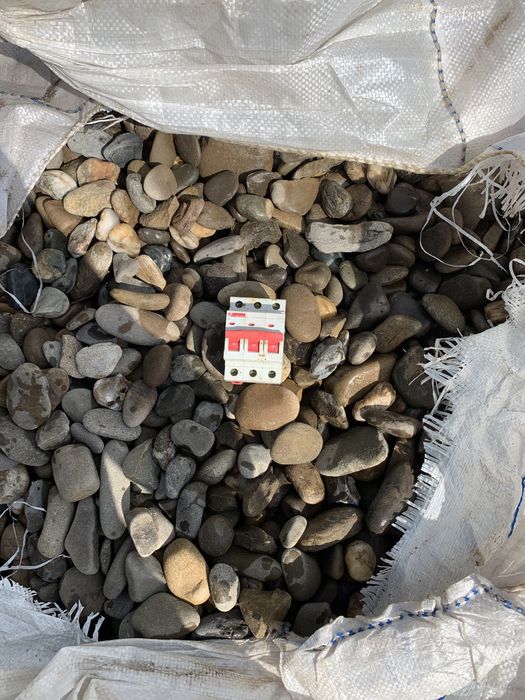 Галька  + мармур митая