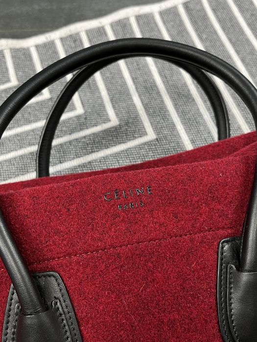 Сумка Celine Phantom Luggage Wool Tote