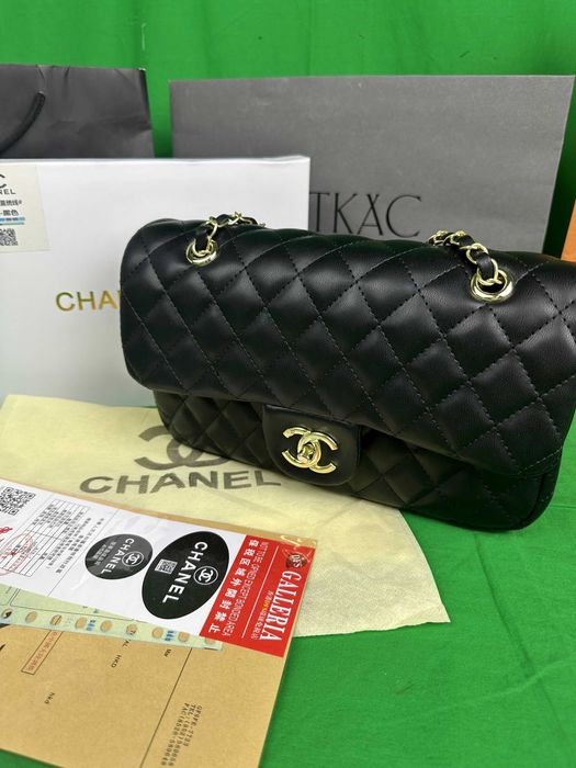 Komplet Torebka z pudelkiem itp damska Chanel torba biznesowa kuferek