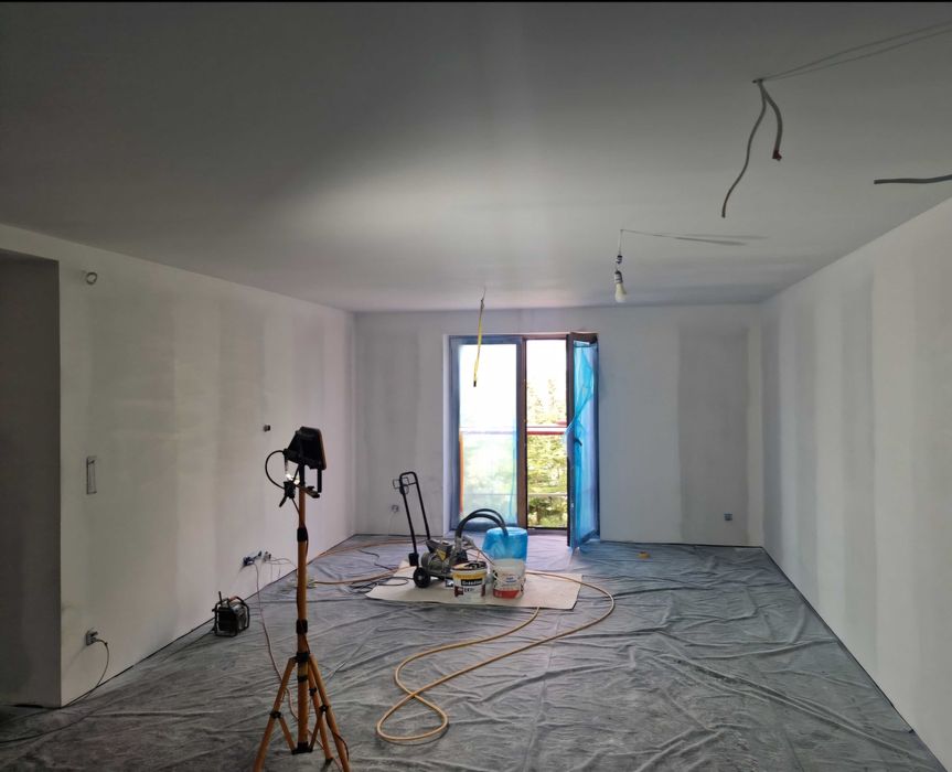 Malowanie Natryskowe Gładzie Wykończenia Wnętrz Lublin • OLX.pl