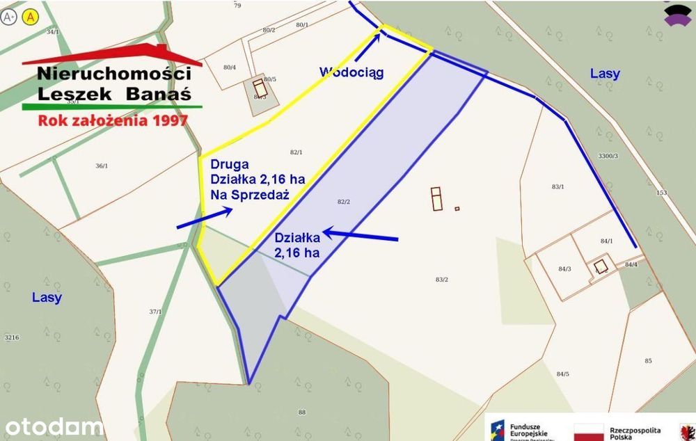 Działka granicząca z lasem - Widok 3