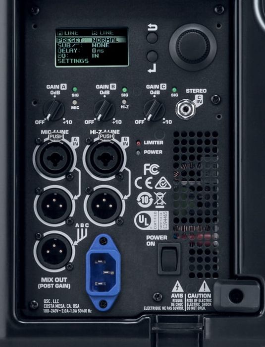 QSC K10.2 – kolumna aktywna