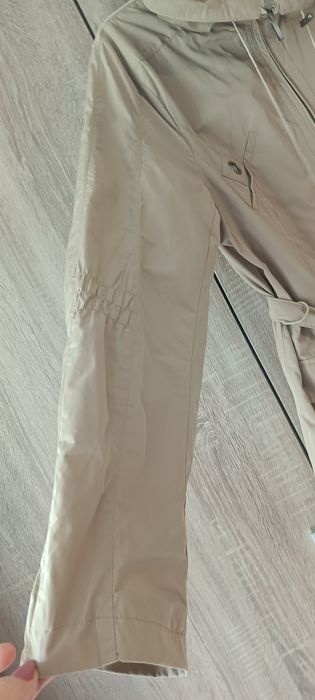 Kurtka damska przejściowa wiatrówka z paskiem rozmiar L/ XL