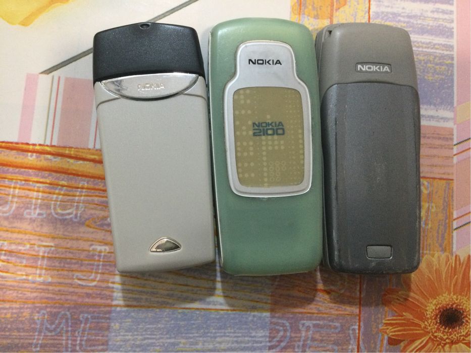 Нокия 8310;Нокия 2100;Нокия 1100.