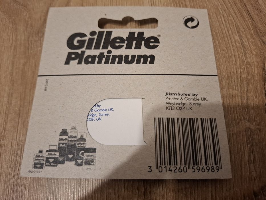 Żyletki Gillette Platinum