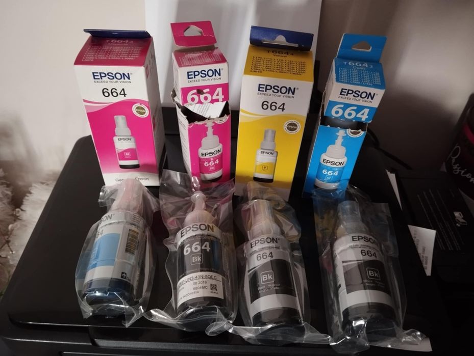 Drukarka Epson L486 EcoTank Wifi + tusze