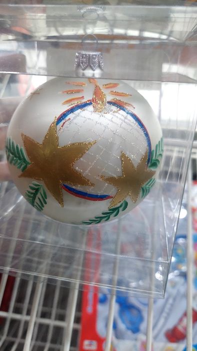 Polskie szklane bombki kula 100mm U TIGERA sklep