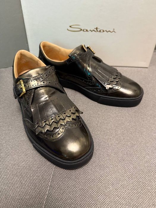 Туфлі - монки Santoni