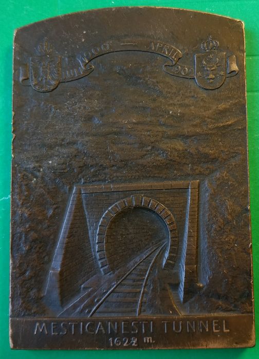 Plakieta z brązu z 1902r. - Stefan Schwartz