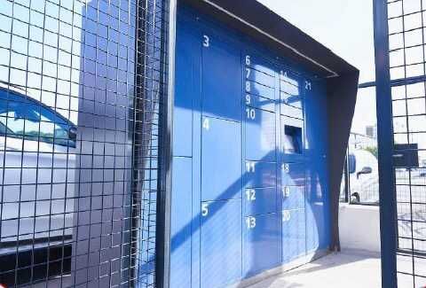 Cacifos para recolha automática de encomendas