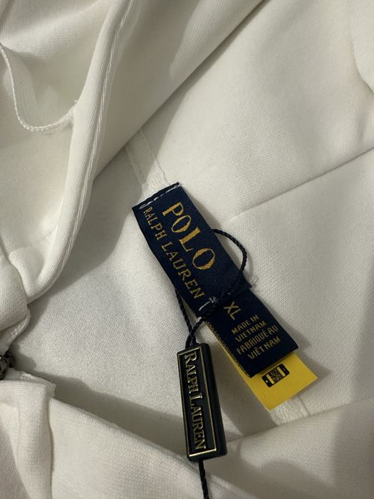 Bluza ralph lauren biała rozmiar XL