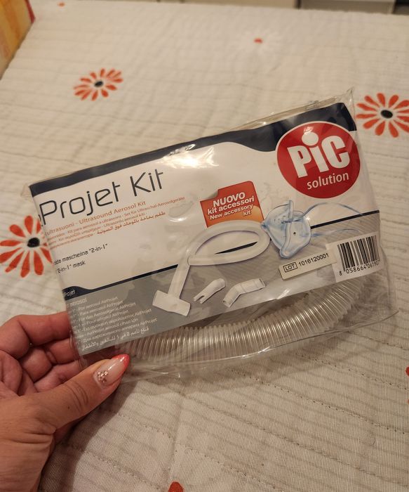 Aerossóis ultrassom AIRPROJET - PIC com máscara