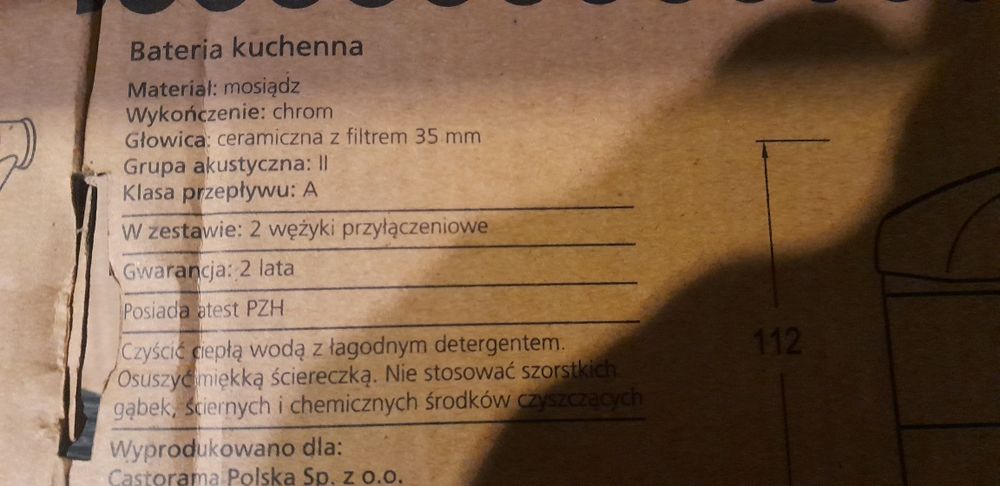 Bateria kuchenna nowa