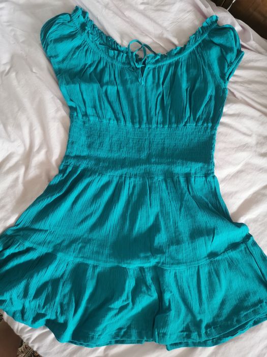 Sukienka turkusowa L