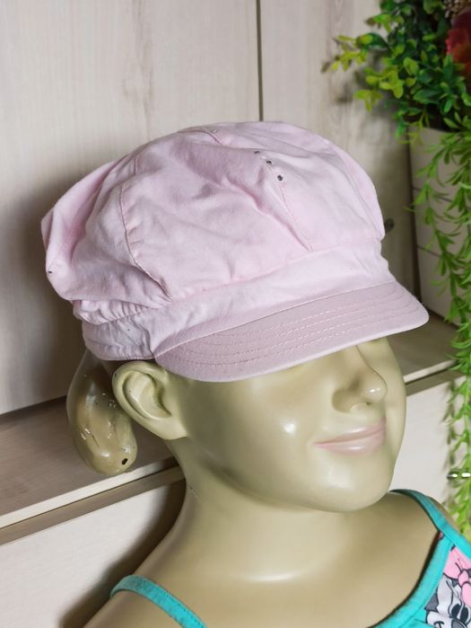 Sg Różowa czapeczka 52 czapka z daszkiem dla dziewczynki