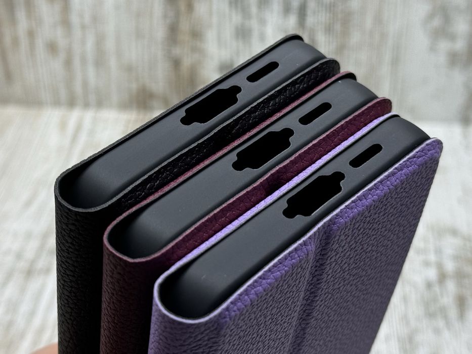 Чехол книжка Flip Cover Elite на Samsung S24 FE. Чохол на магните
