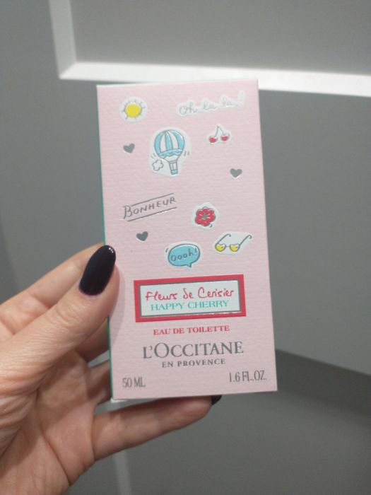 Nowe perfumy L'occitane fleurs de cerisier 50 ml happy cherry