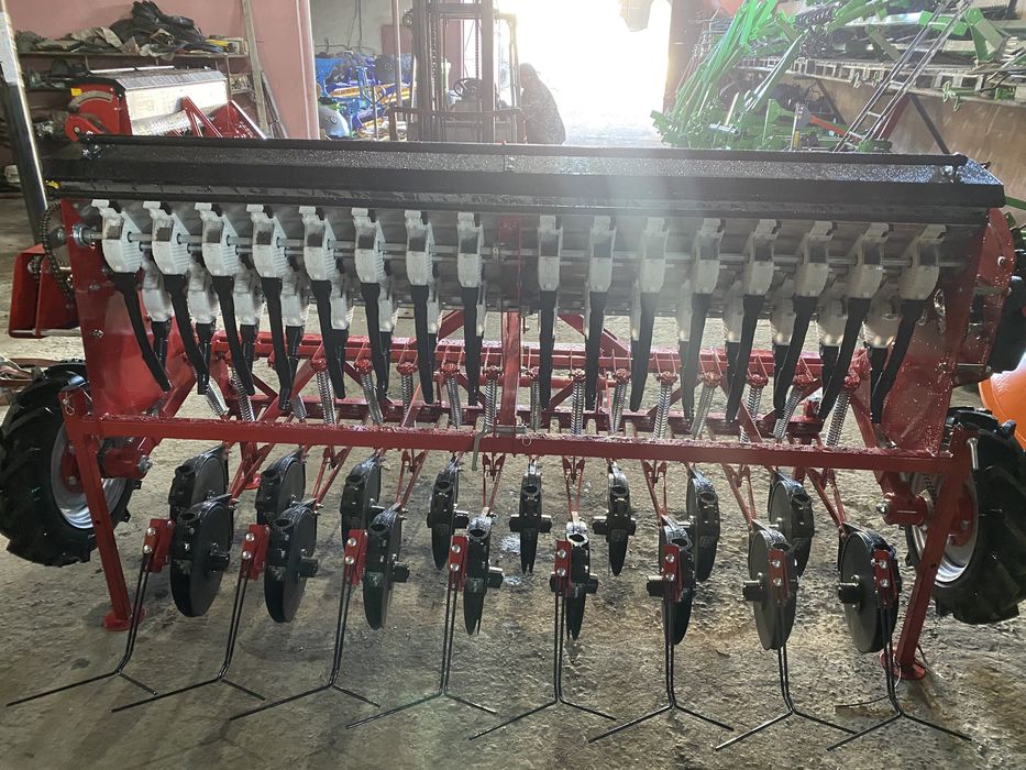 Сівалка зенотукова деметра. Сошникові сівалки, дскові сівалки