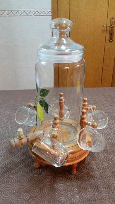 Recipiente de vidro para líquidos