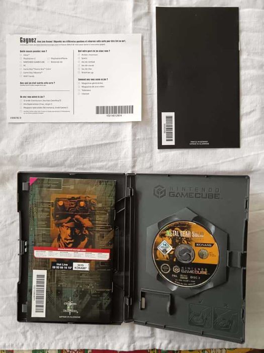 Metal Gear Solid: The Twin Snakes [Nintendo GameCube, 2004] Complete
